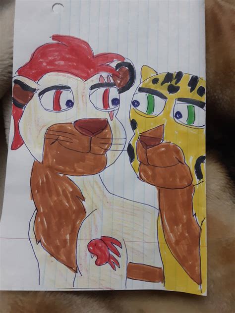 Lion guard kion with fuli by aliciamartin851 on DeviantArt