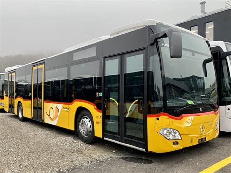 Ein Neuer Mb C Hybrid F R Postauto Aeschi B Bus Bild De