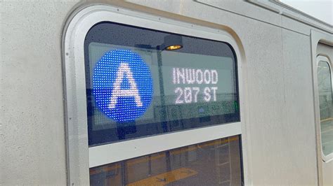 IND 8 Av Express R211A A Train Far Rockaway Mott Av To Inwood 207