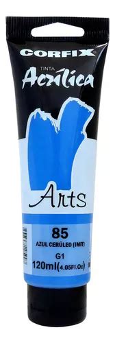 Tinta Acr Lica Arts Corfix Ml Cor Azul Cer Leo G Parcelamento