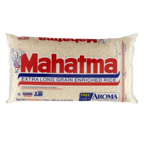 Mahatma Rice Enriched Extra Long Grain 5lb Bag Garden Grocer