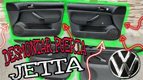 Desmontar puerta Volkswagen Jetta a4 Golf Betlee Clásico Bora