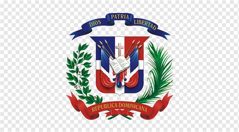 Flag of the Dominican Republic Coat of arms of the Dominican Republic ...