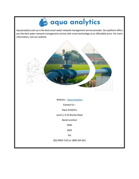 Ppt Aqua Analytics Aquaanalytics Au Powerpoint Presentation Free