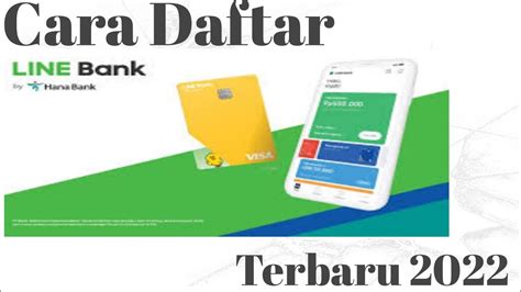 Cara Daftar LINE Bank Terbaru Cara Buka Rekening LINE Bank YouTube