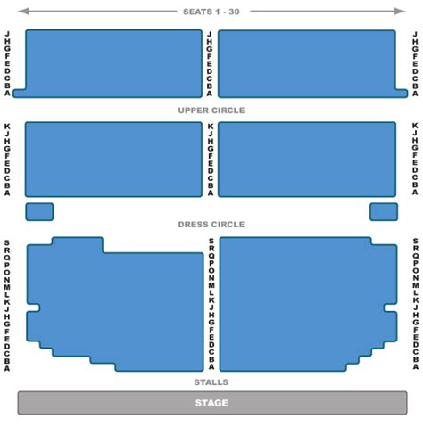 Phoenix Theatre Seating Plan - London Theatre Tickets