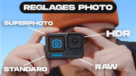 GOPRO 11 MES RÉGLAGES PHOTOS Comparaison Retouche YouTube