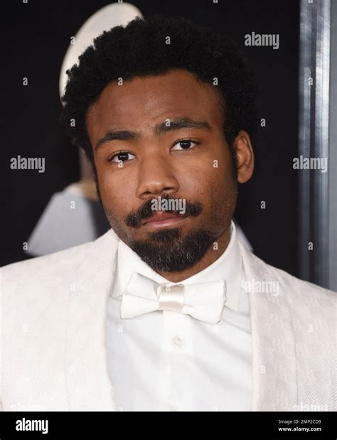 Childish Gambino arrives at the 60th annual Grammy Awards at Madison ...