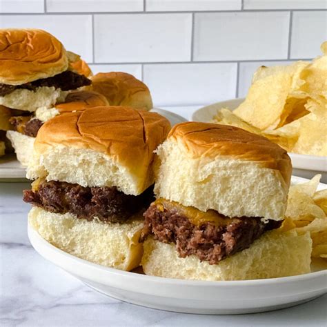 Easy Cheeseburger Slider Bake The Organized Mom