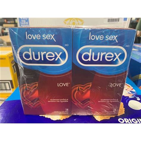 Durex Love Sex Ultra Fine Lubricated Condoms 14 Box X 6 Boxes