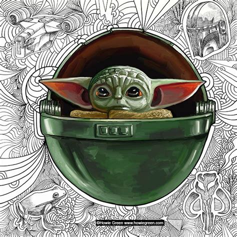 Baby Yoda The Child The Mandalorian In 2020 Album Cover Art Pop