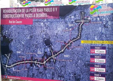 Inicia ampliación de pista Juan Pablo II en Managua