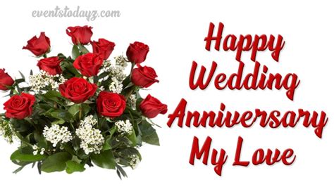 Happy Anniversary My Love Images With Wishes Messages