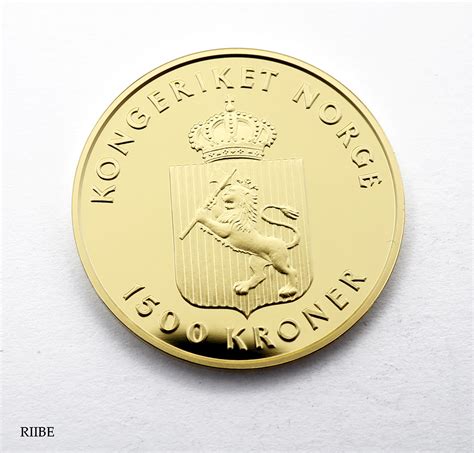 Norge 1500 Kroner 1993 Proof Riibe No