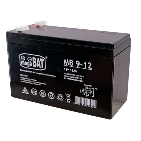 MPL POWER ELEKTRO MPL MegaBAT Batterie De L Onduleur Batterie Plomb