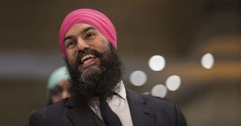 Proud Sikh Jagmeet Singh Becomes Canada S First Ever Non White