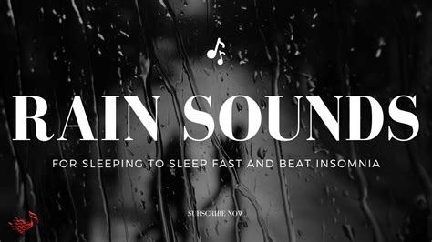 Rain Sounds For Sleeping To Sleep Fast And Beat Insomnia 4K UHD