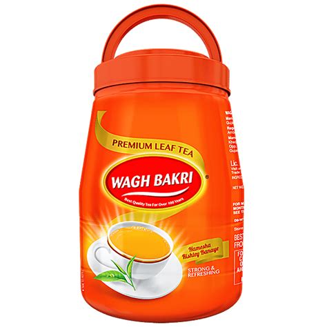 Buy Wagh Bakri Tea Premium Perfect Leaf 1 Kg Jar Online At The Best