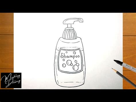 Shampoo Cartoon Drawing