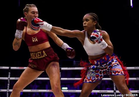 Natasha Jonas And Mikaela Mayer Have To Do It Again Latest Boxing