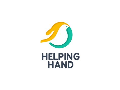 HELPING HAND LOGO by Mohamed Belfqih on Dribbble