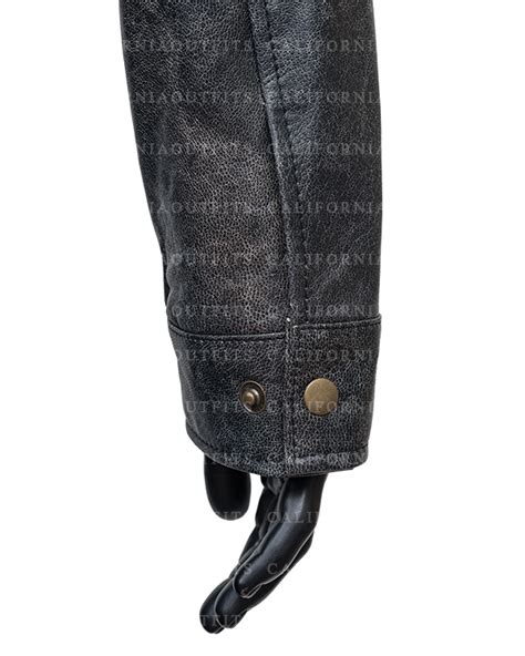 Sex Education S03 Sami Outalbali Leather Jacket California Outfits