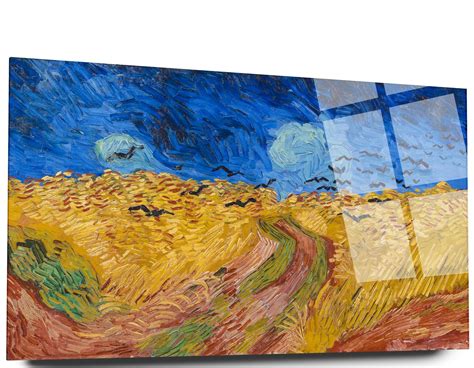 Vincent Van Gogh S Wheat Field With Crows Famous Art Etsy