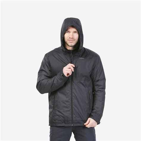 Men’s hiking waterproof winter jacket - SH500 -10°C