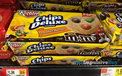 Spotted On Shelves Keebler Peanut Butter Chips Deluxe Cookies Made With Milk Chocolate Mandms