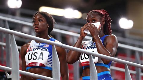 United States Gold Medal Favorite Mixed 4x400 Relay Team Disqualified