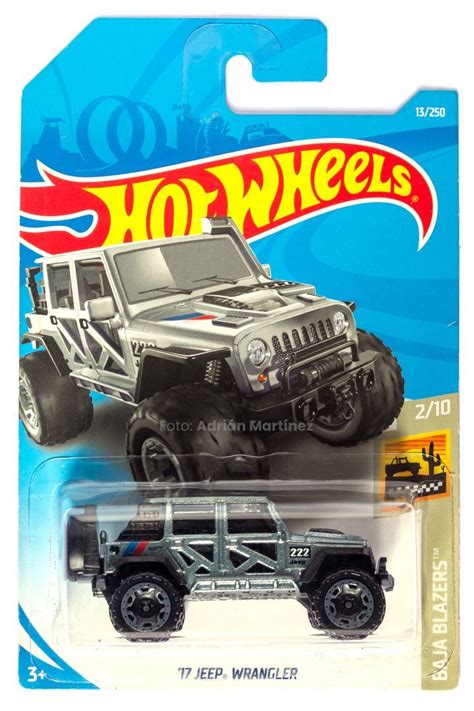 17 Jeep Wrangler Hot Wheels Baja Blazers 2 10 389 79