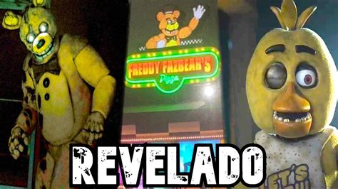 VOZ de PUPPET en la PELÍCULA de FNAF LOCAL REAL IMÁGENES NUEVAS y