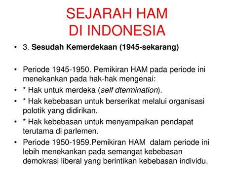 Sejarah Ham Di Indonesia Secara Singkat Seputar Sejarah