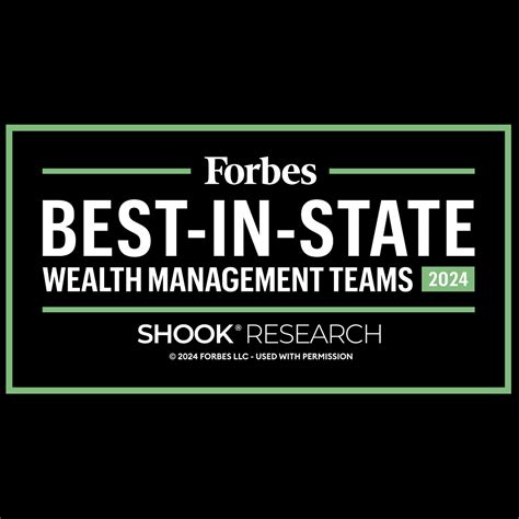 2024 Forbes SHOOK Best In State Wealth Management Teams Honors West