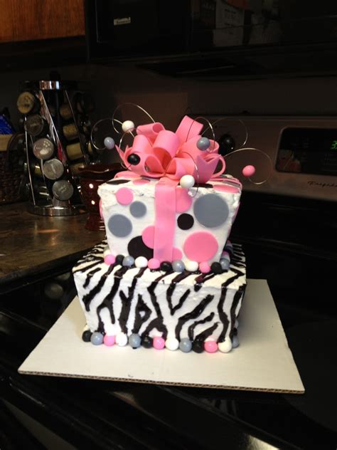 Zebra Hot Pink Cake CakeCentral