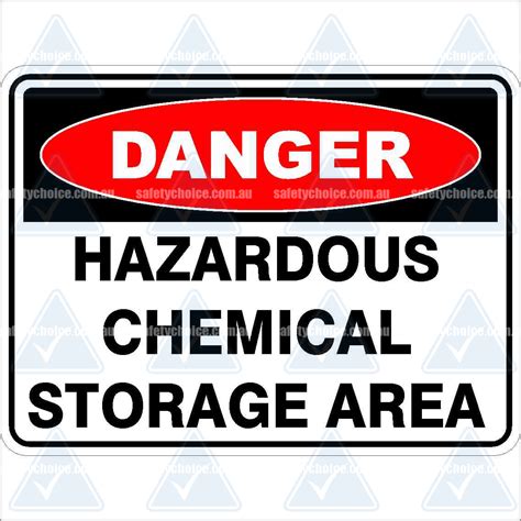 Hazardous Chemical Storage Area Buy Now Safety Choice Australia