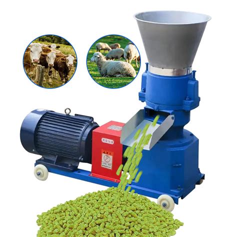 Animal Poultry Cattle Chicken Fish Feed Pellet Making Machine Feed