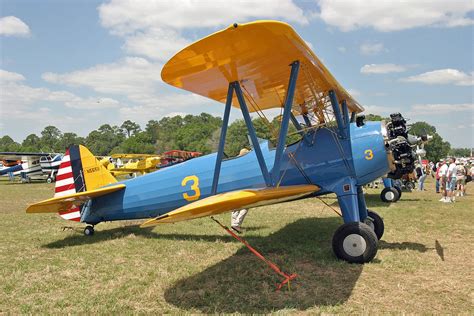 N55511 Boeing Stearman Kaydet PT 17 75 4231 Sun N Fun L Flickr