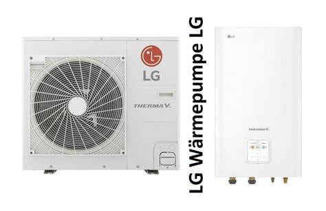 A Lg Therma V Set Split Luft Wasser W Rmepumpe R Kw In