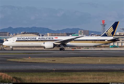 9V SCA Singapore Airlines Boeing 787 10 Dreamliner Photo By Jasiori