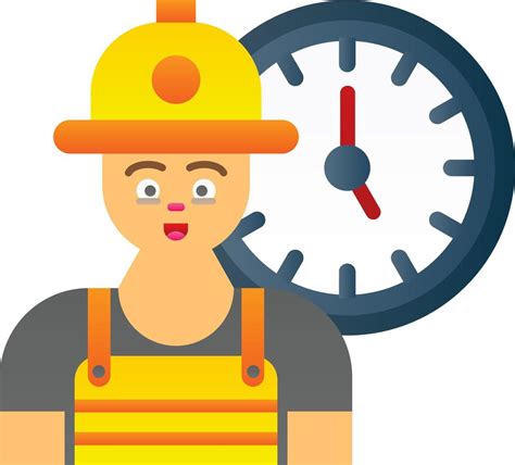 Working Hours Vector Icon Design Vector Art At Vecteezy