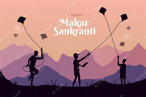 Premium Vector Happy Makar Sankranti Pongal Lohri Uttarayan