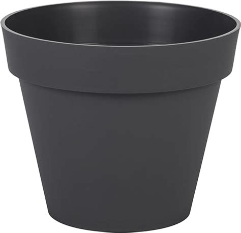 Eda Pot De Fleur Rond Toscane Cm Volume L X H Cm