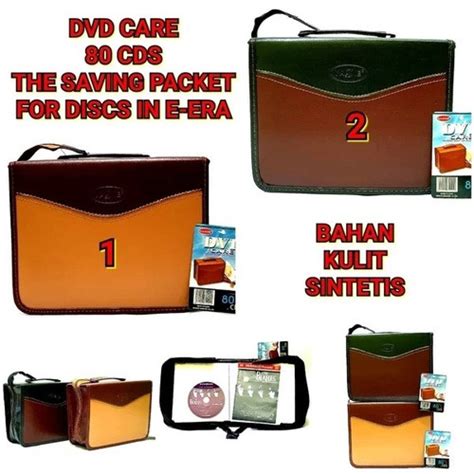 Jual Tempat Penyimpanan Dvds Cd Vcd Tas Kaset Disc 80 Disc Bahan Kulit