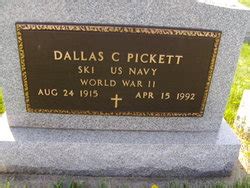 Dallas Pickett M Morial Find A Grave