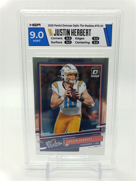 2020 Panini Donruss Optic The Rookies TR JH Justin Herbert RC For