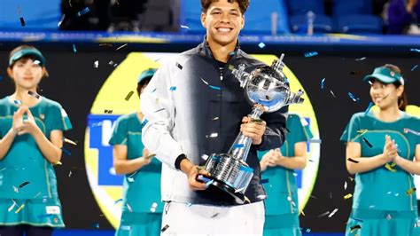 Ben Shelton beaming as he wins maiden ATP Tour title at Japan Open | SABC