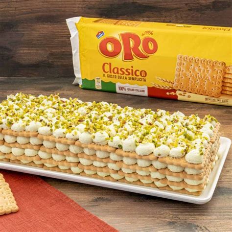 Millefoglie Al Pistacchio Con Biscotti Oro Saiwa Ricetta Fatto In