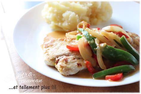 Escalope De Dinde Sauce Poivron