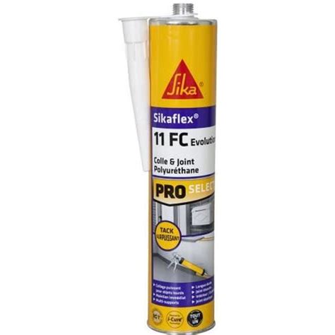 Mastic Colle Sika Sikaflex 11 Fc Evolution Blanc 300ml Cdiscount Bricolage